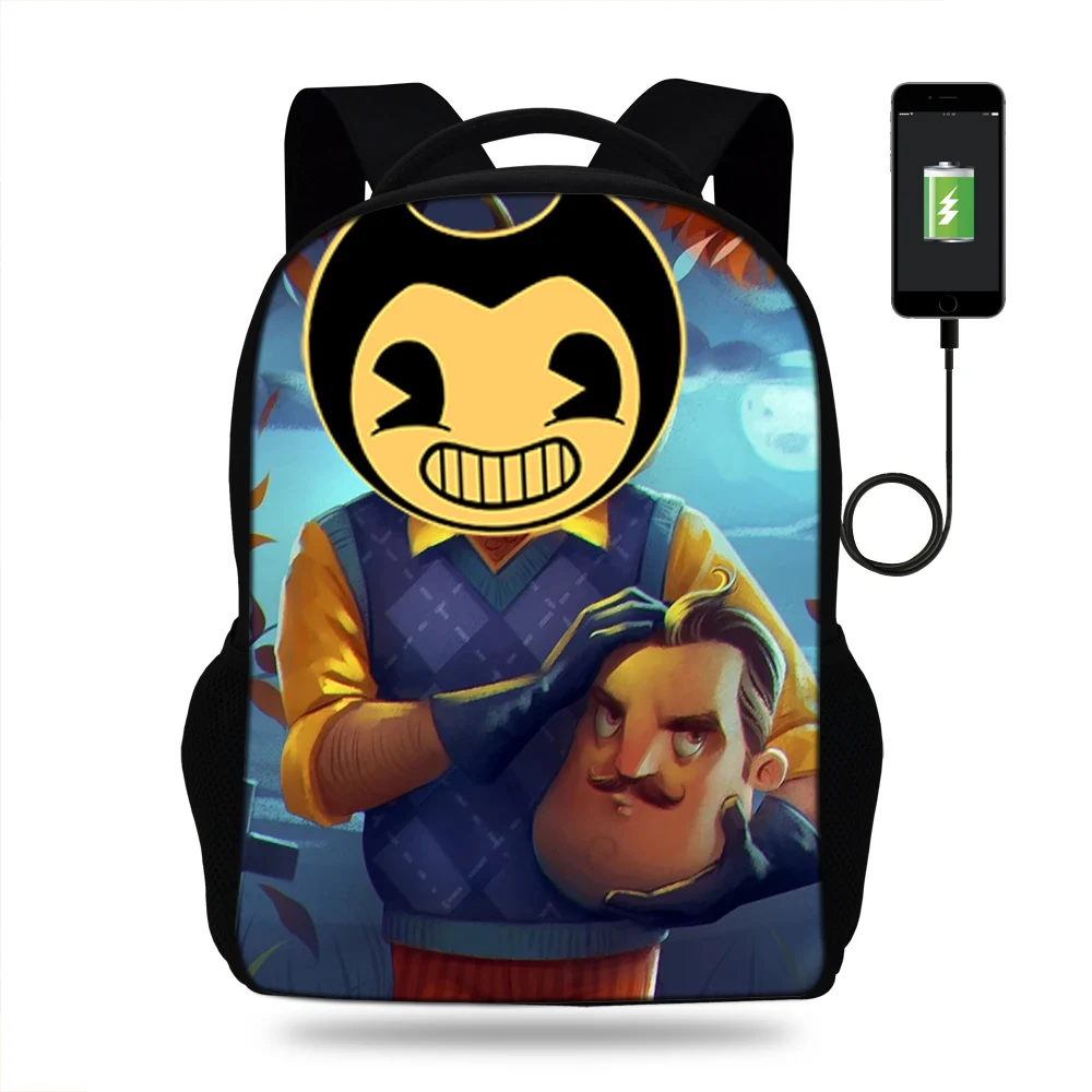 16 Inch Keren Kartun Gambar Tas Untuk Anak Anak Halo
