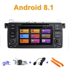 Android 8.1 Car DVD Player Stereo for BMW E46 M3 with WiFi BT Radio GPS Navigation