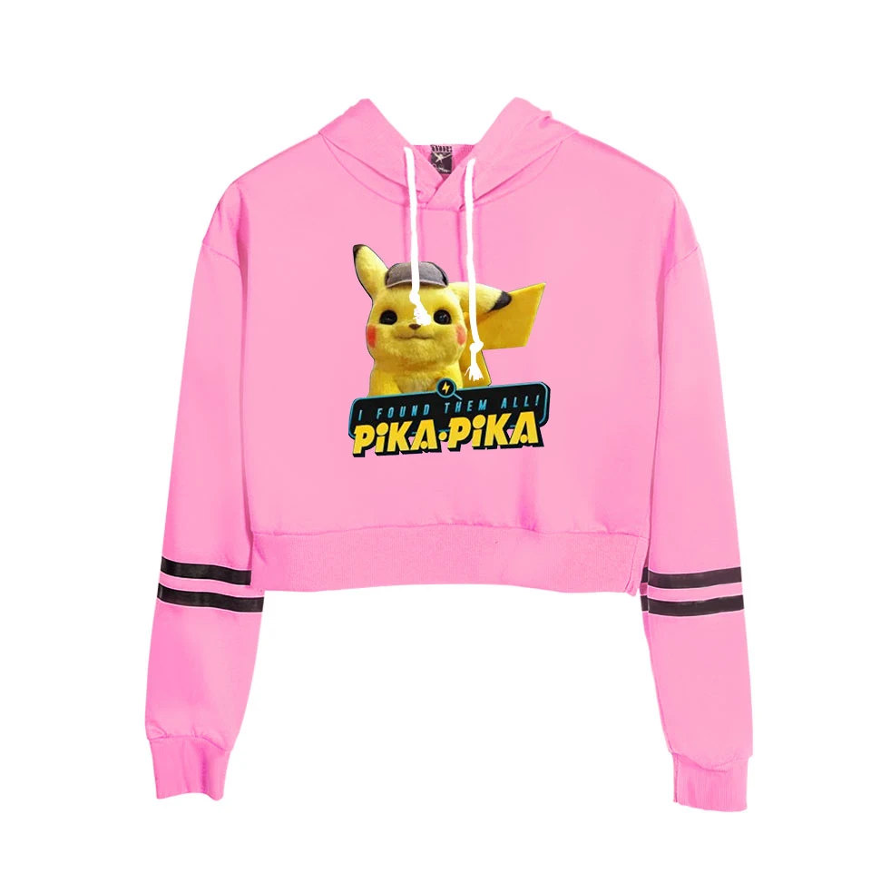 plus size crop top hoodie