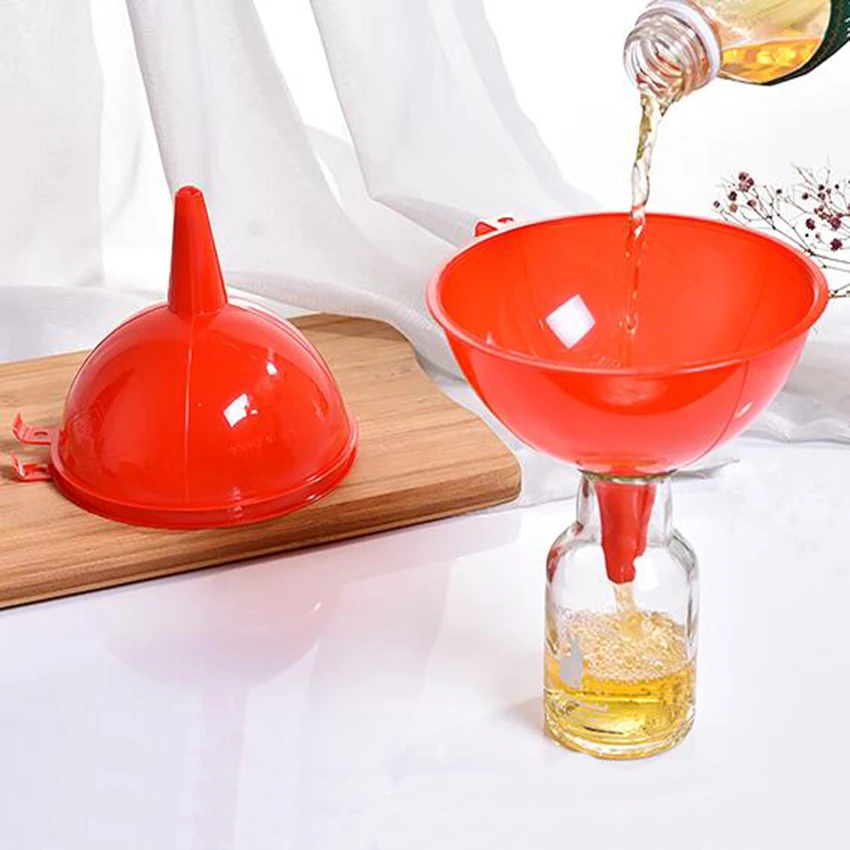 1PC Plastic Funnel Fill Lab Car Petrol Liquid Difuser Bottle Mini Oil