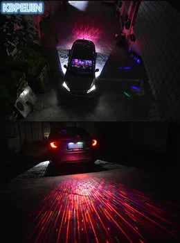 

2pcs Car Styling LED Angel Wings Welcome Light Shadow Light Projector for DACIA logan duster sandero lodgy sandero Accessories