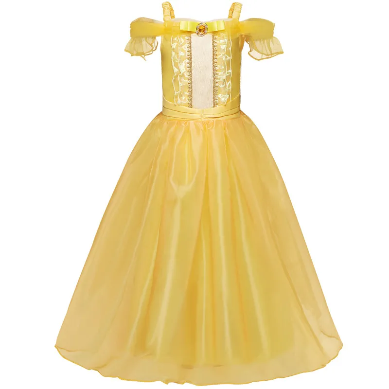 Детское платье принцессы для ролевых игр для девочек, одежда для косплея Анны и Эльзы, Детский карнавальный костюм на Хэллоуин, платья для девочек - Цвет: Style 9