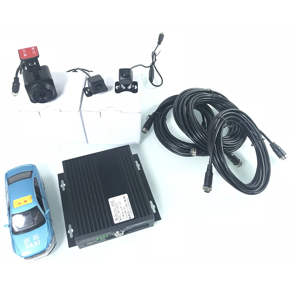  960 P HD audio e video 4-canali SD card locale macchina PAL/NTSC sistema di taxi kit di monitoraggi