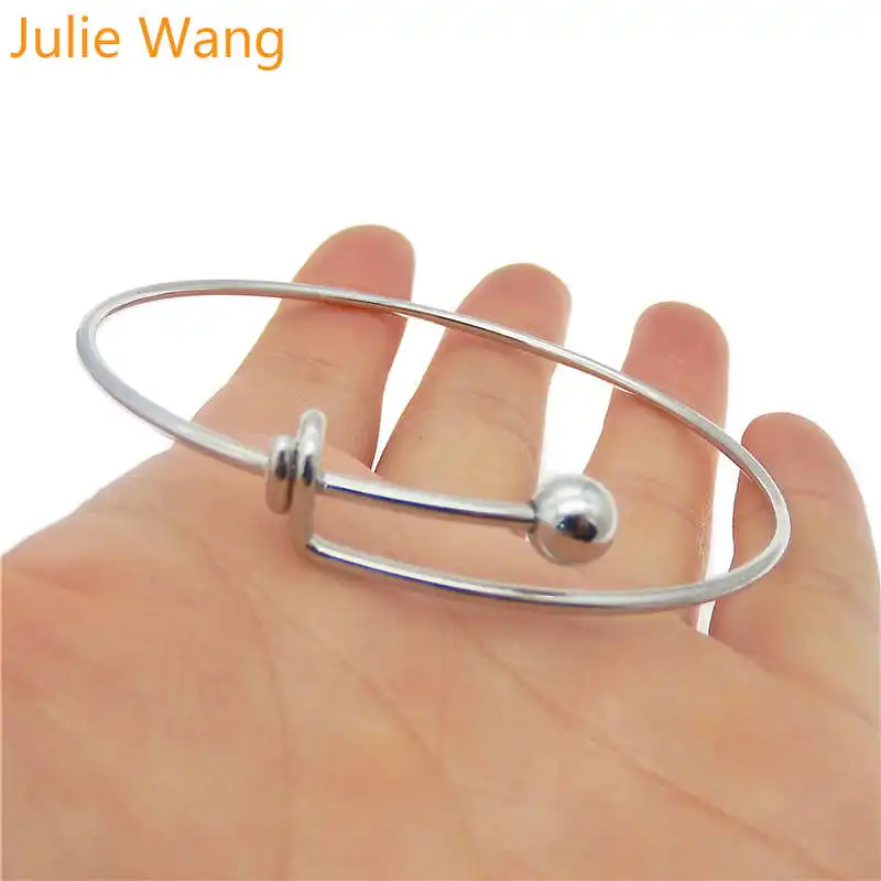 Julie Wang Регулируемый Браслет манжета медный браслет для женщин расширяемый