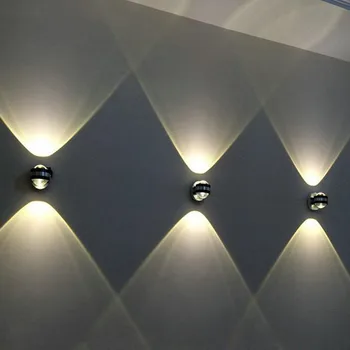 

1pcs LED wall lamp modern indoor hotel decoration light room bedroom bedside TV background