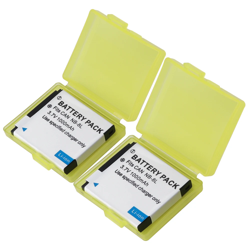 RP1000Mah NB 8L NB8L аккумулятор + зарядное устройство для Canon PowerShot A3300 A3200 A3100 A3000 A2200 A1200