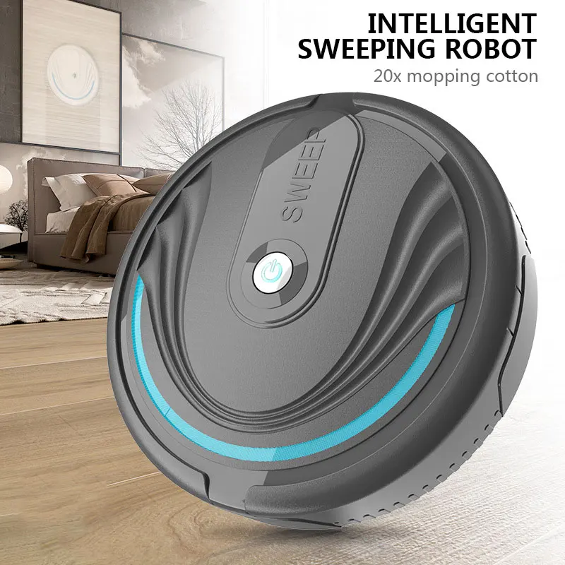 

Auto Wiping Robot Auto Mopping Robot Intelligent Mopping Robot Automatic AA Battery Auto Cleaning Robot Household Sweeper