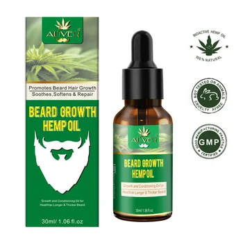 30ml Castor Oil Men Growth Beard Oil Organic Beard Wax Avoid Beard Hair Loss Products Leave-In Conditioner  1