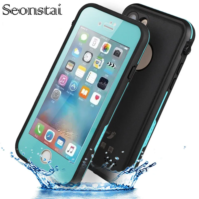 For iPhone 7 plus Waterproof Case Ultra Slim Thin life