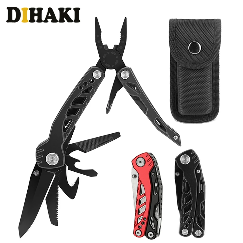 Multifunctional Folding Knife Plier hand Tool EDC Metal Army Knives Pocket Portable Outdoor Camping Survival Hunting Knife plier