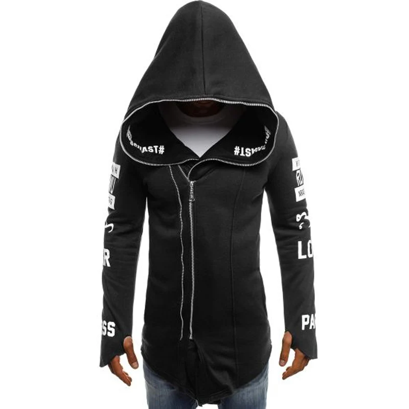 

ZOGAA Autumn Winter Men Hoodies Boys Casual Zipper Streetwear Outwear Male Solid Color Hoodie Jacket Men Clothes 2019 Hot Sale