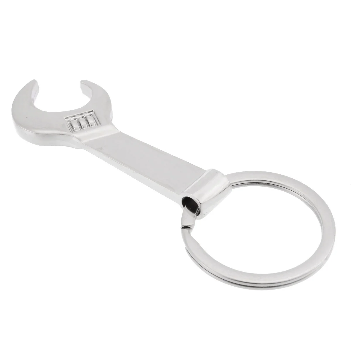 New Car Charm Wrench Bottle Opener Keyring Keychain Metal Key Chain Ring Keyfob Unique Creative Gift
