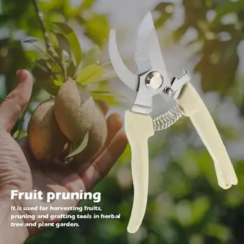 

Gardening Pruning Shear Spring Grafting Scissors Carbon Steel Tree Pruner Garden Tools