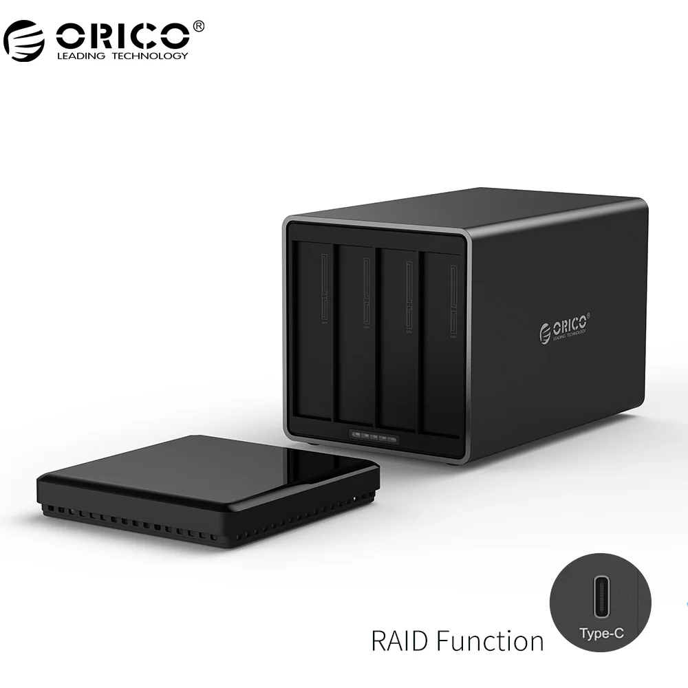 ORICO NS400RC3 4 Bay Type C Hard Drive Dock with Raid Support 40TB storage 5Gbps UASP