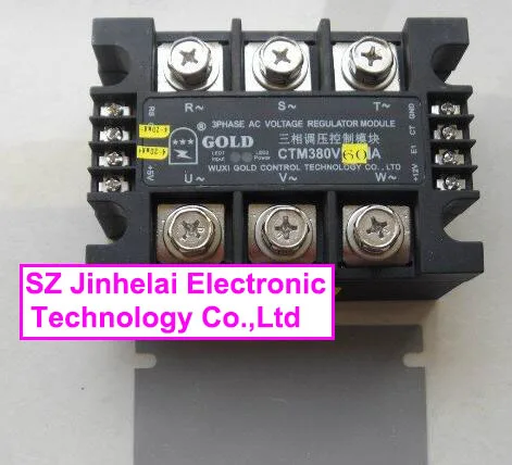 

New and original CTM380V60A GOLD 3-PHASE AC Solid state relay 60A