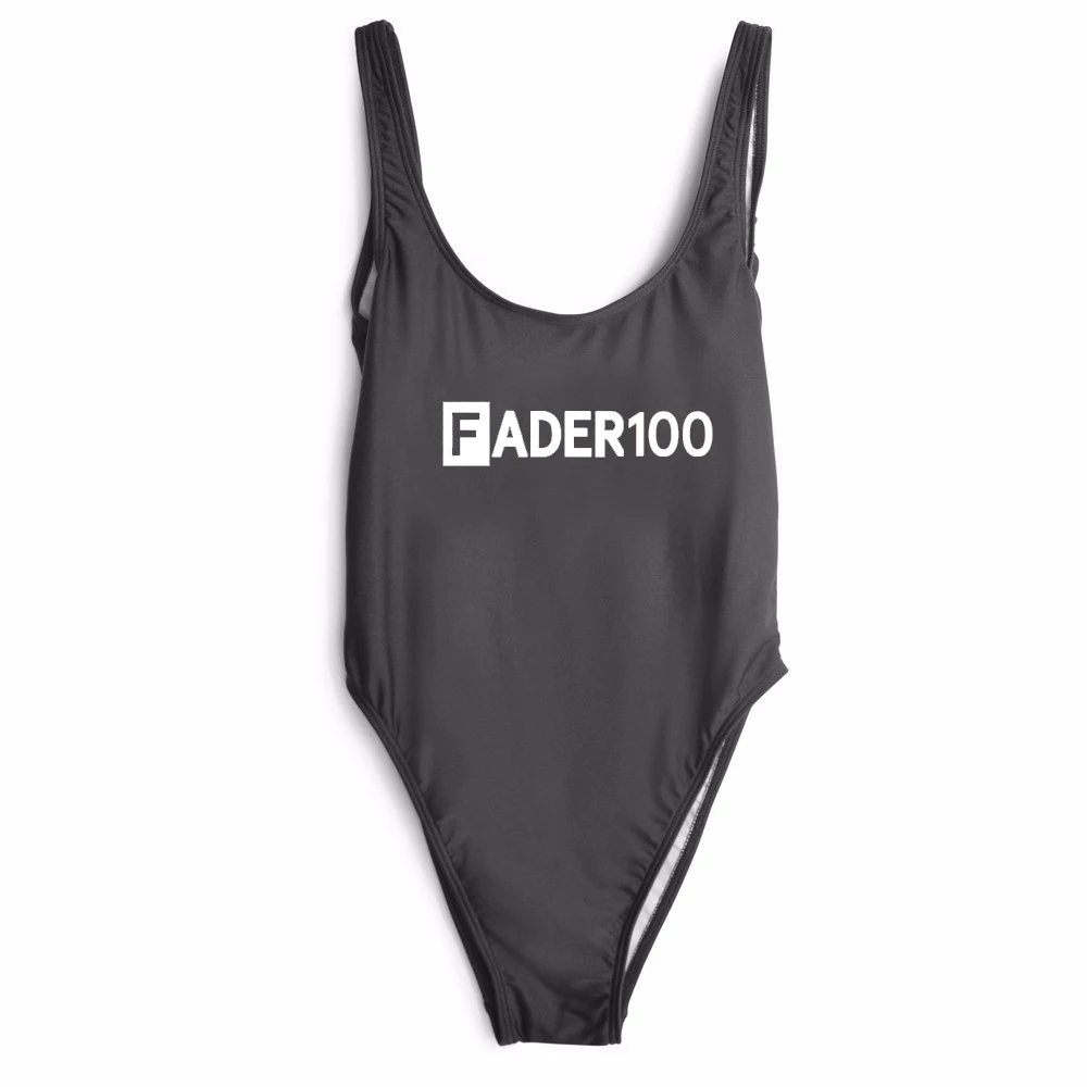 Летние качественные FADER100 женские нижней части спины боди слитные купальники купальный костюм для купания, купальный костюм, верхняя часть комбинезона комбинезон пляжные комбинезоны