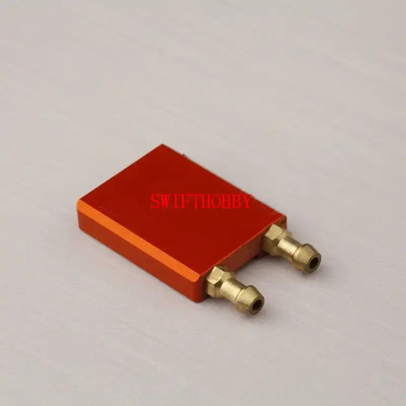 VXP Racing Water Cooling Plate for ESC 30 x 23mm Orange Electric RC Boat 1357