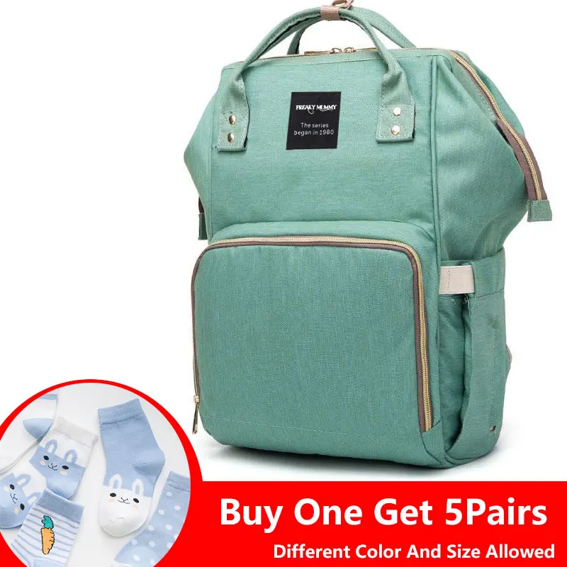 

Fashion Mummy Maternity Nappy Bag Large Capacity Baby Bag Travel Backpack Designer Nursing Bag For Baby Care Cloth Diaper Bags