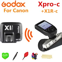 Godox Xpro-C HSS E-TTL флэш-передатчик триггера + X1R-C для Canon GODOX V860II-C TT685-C TT600 TT305C SK400II V350C flash