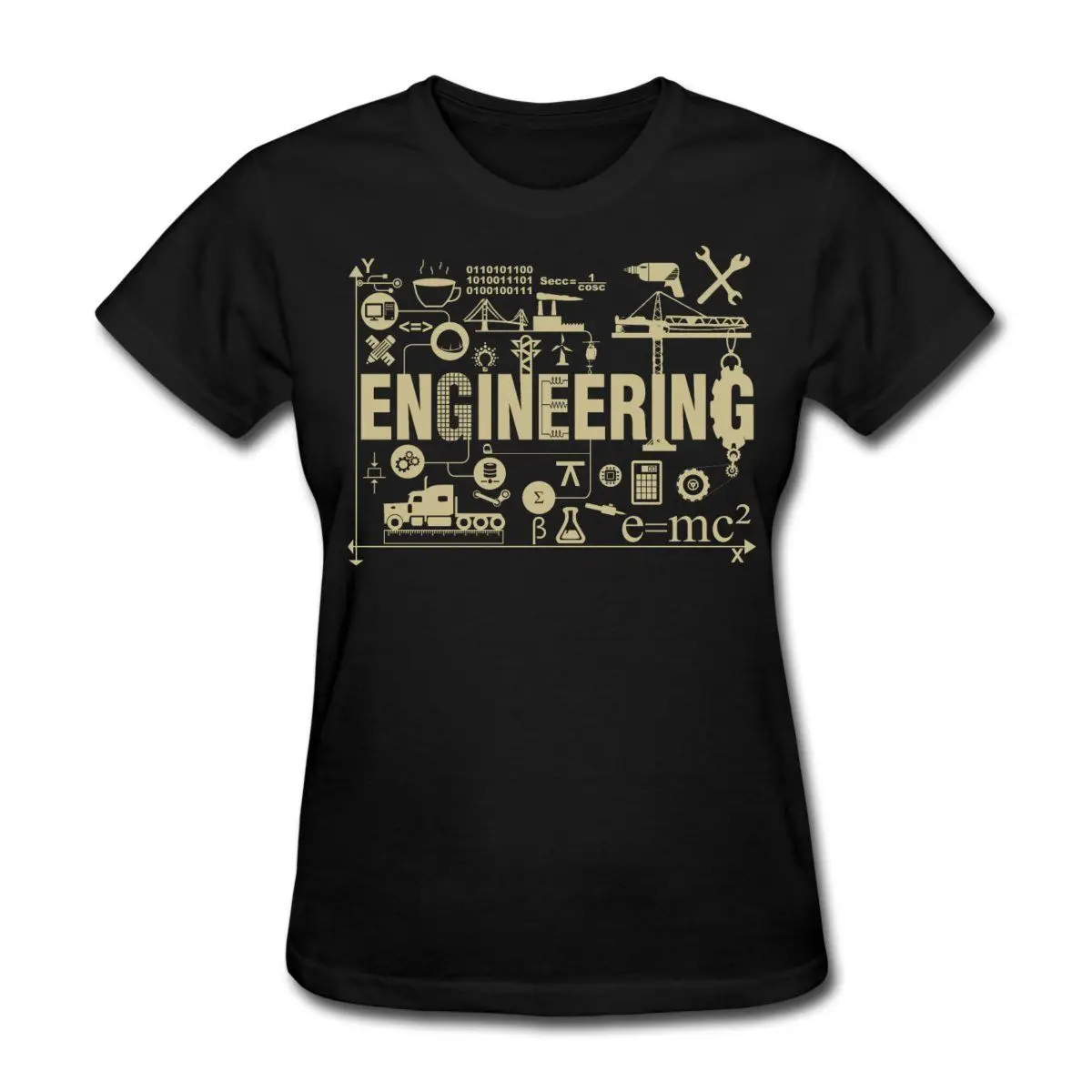 Engineering Collage Women S T Shirt 2017 Summer Fashion T Shirt 2017 Summer Fashion