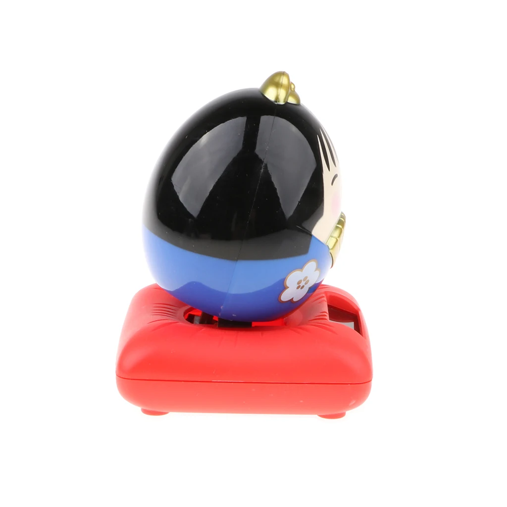 Cute Solar Powered Animated Swing Hands Praying Doll Action Figures Bobbling Toy Auto Car Ornament Home Decoration