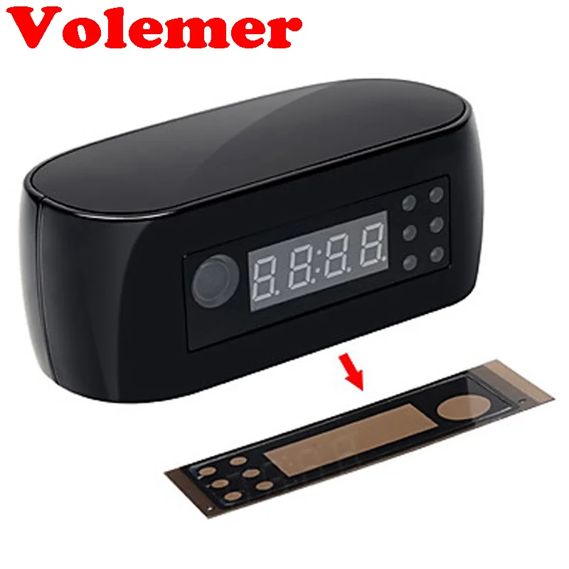 

WiFi Camera Alarm Clock with Motion Detection Night Vision HD 1080P Video Recorder Wireless IP Cameras Support IOS/Android PC