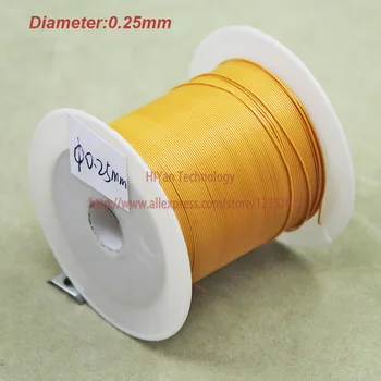 

(20meters/lot) Triple Insulated Copper Wire Bare Copper Diameter 0.25MM Outside Diameter 0.45MM Triple Insulation Winding Wire