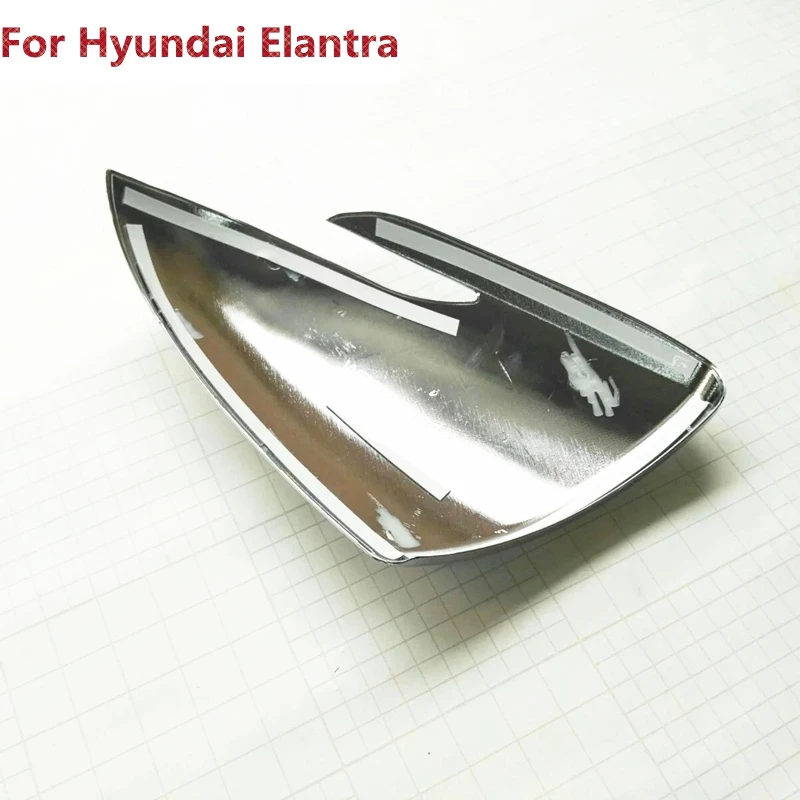 Хромированная крышка зеркала боковой двери подходит для 2016 2017 HYUNDAI ELANTRA AVANTE AD