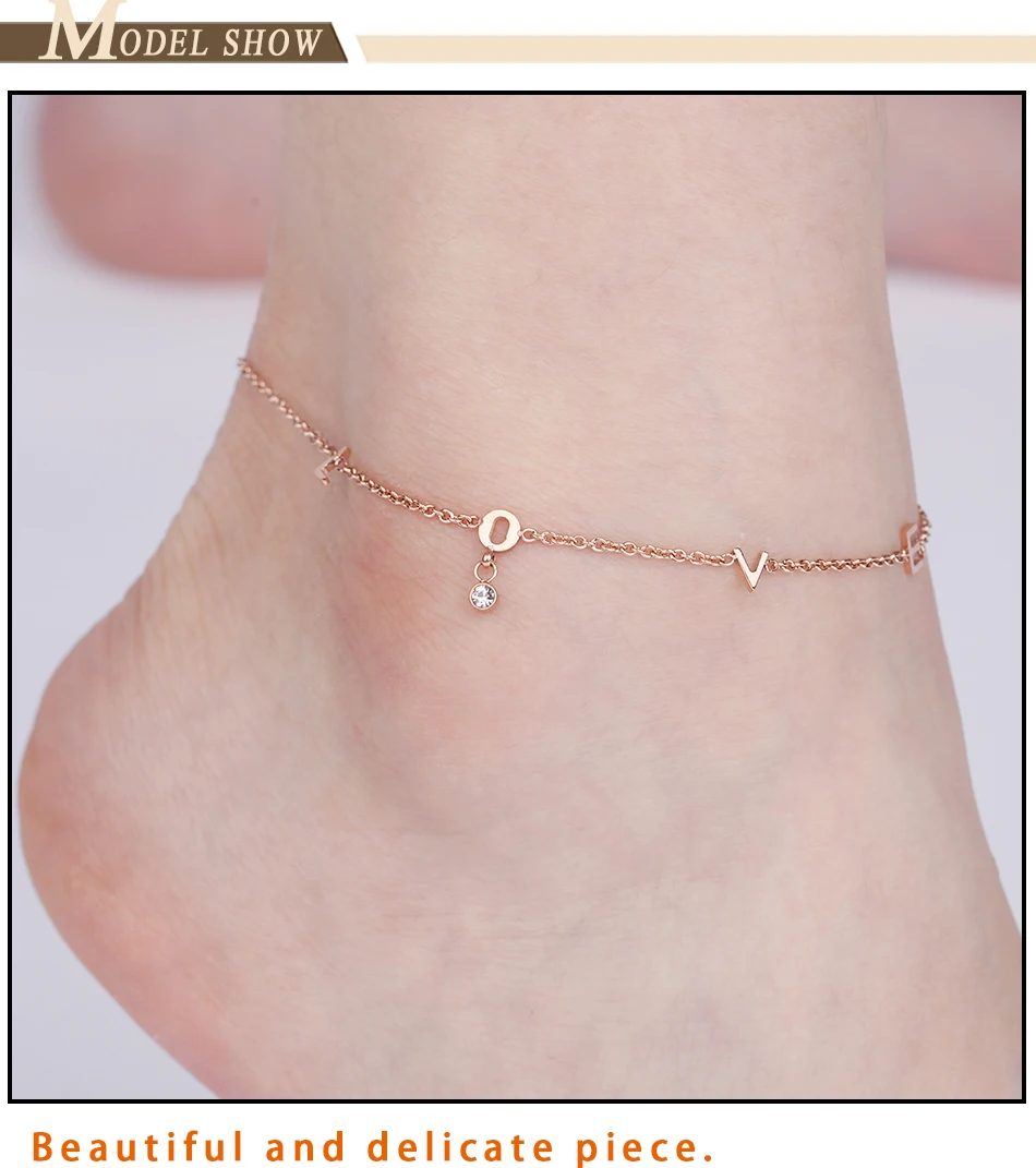 Anklet Bracelet Stainless Steel (7)