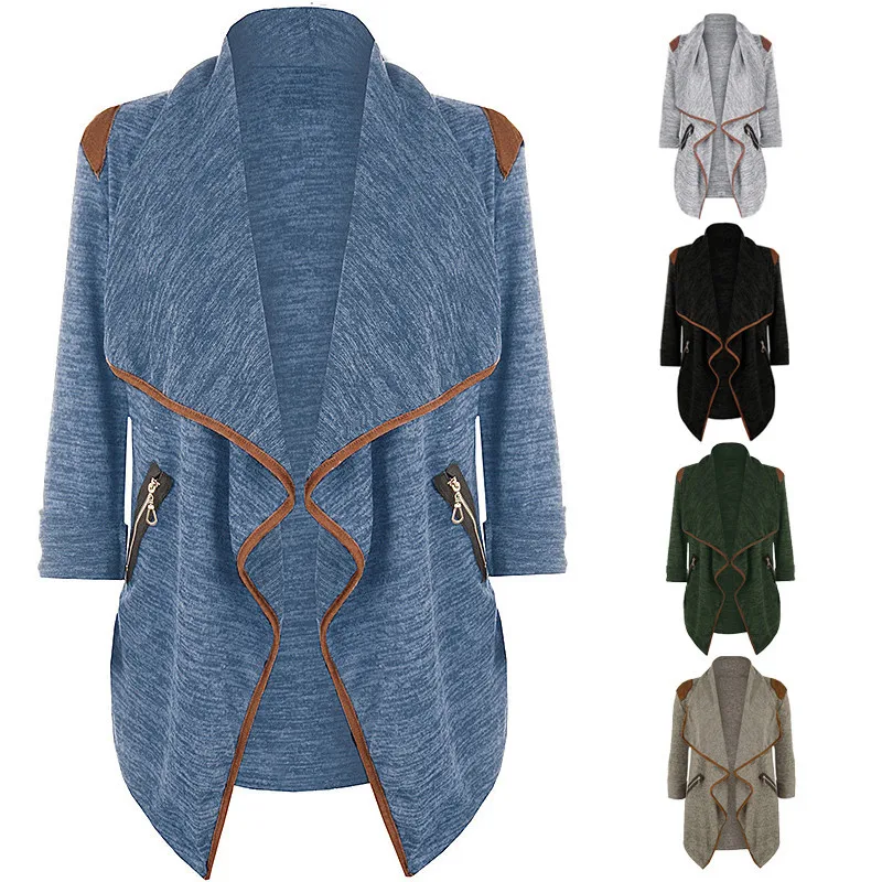 Осень Весна кимоно кардиган женское Свободное длинное пальто большой размер повседневная одежда женские куртки Blusas размера плюс 3XL