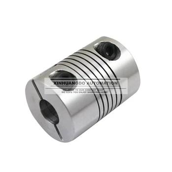 

Free Shipping D25 L30 Motor Jaw Shaft Coupling bore 5mm 6mm 8mm 10mm 12mm Choose two same or different Flexible Coupler