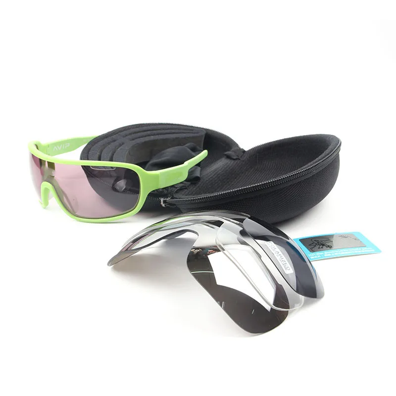 P O C велоочки для велосипеда на открытом воздухе, велосипедные очки, спортивные солнцезащитные очки для велоезды, фирменный дизайн для мужчин и женщин, велосипедные очки - Цвет: green