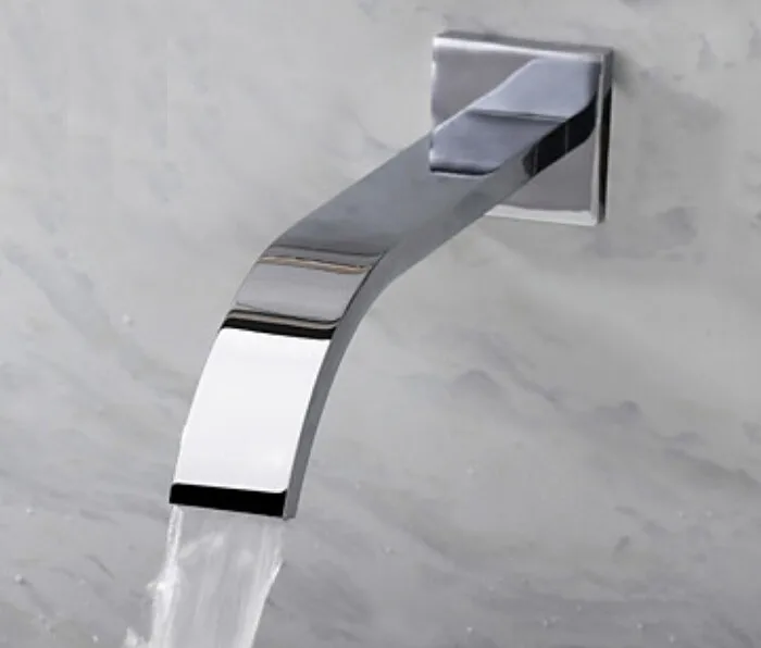 

Free shipping Free Shipping Solid Brass Chrome In Wall Mounted shower Spout SA033
