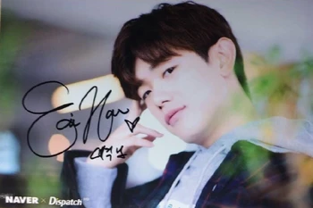 

signed Eric Nam autographed photo K-POP 6 inches free shipping 052018B