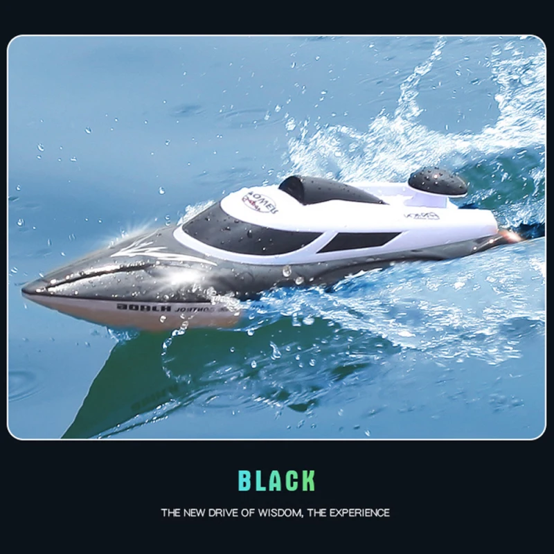 High Speed 35km/h 2.4G 200m Remote Control Distance RC Boat Fast Ship RC Boat Racing Boat Speedboat With Cooling Water System to