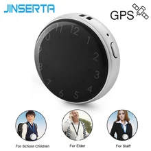 JINSERTA мини Водонепроницаемый Автомобильный gps трекер Многофункциональный найти карманные часы SOS сигнализация в режиме реального времени отслеживания для детей старшего возраста