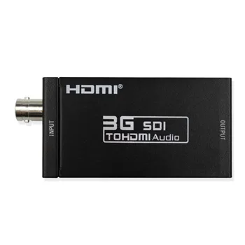 

SDI To HDMI Converter Full HD 1080P SDI to HDMI Adapter Video Converter with Power Adapter for Driving HDMI Monitor