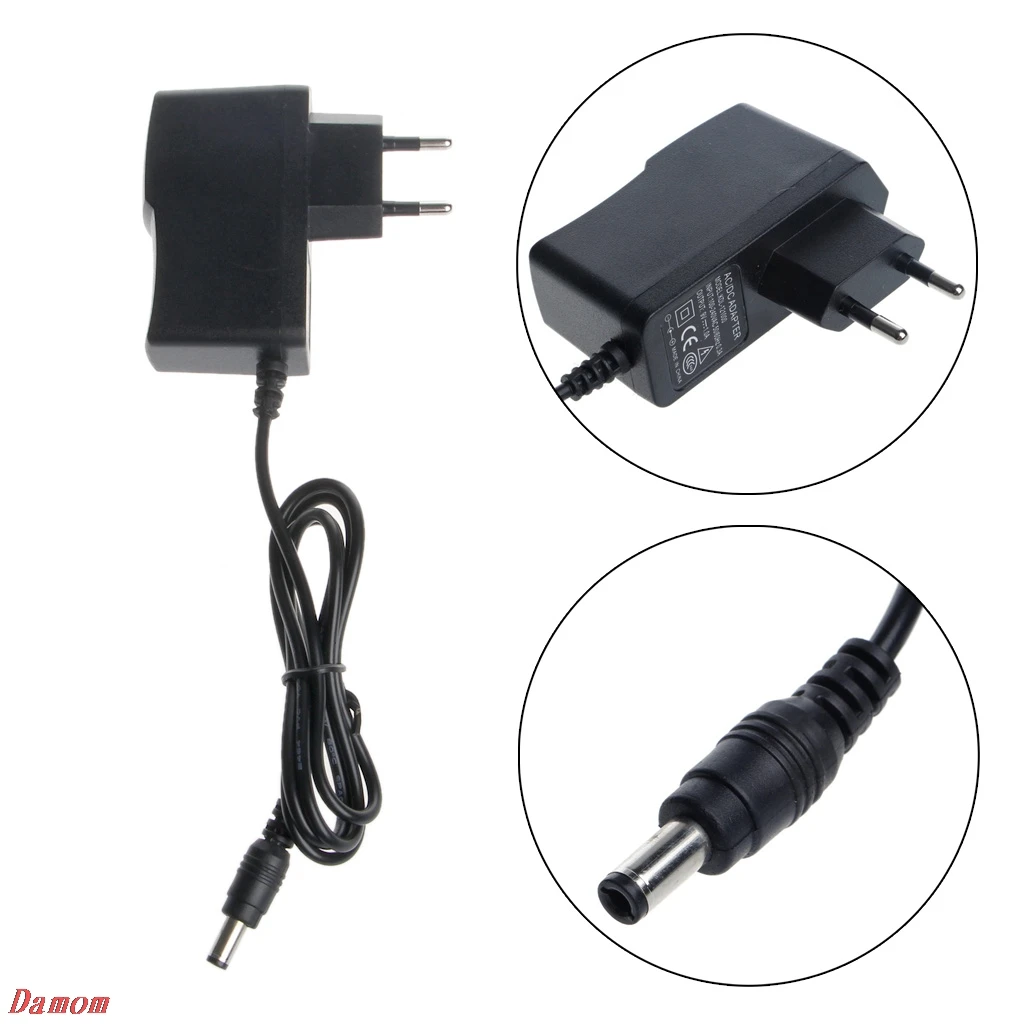 

AC 100-240V to DC 9V 1A 1000mA Switching Power Supply Converter Adapter EU Plug XinP