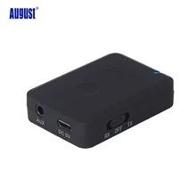 August MR260 2-en-1 Bluetooth Émetteur Récepteur aptx Double Mode Stéréo Audio Expéditeur et le Récepteur Bluetooth Permettre Audio Dispositif