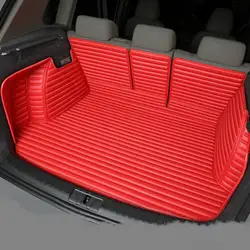 Полный Крытая Водонепроницаемый загрузки ковры прочный специальные багажнике автомобиля коврики для Land Rover Range Rover freelander 2 защитник