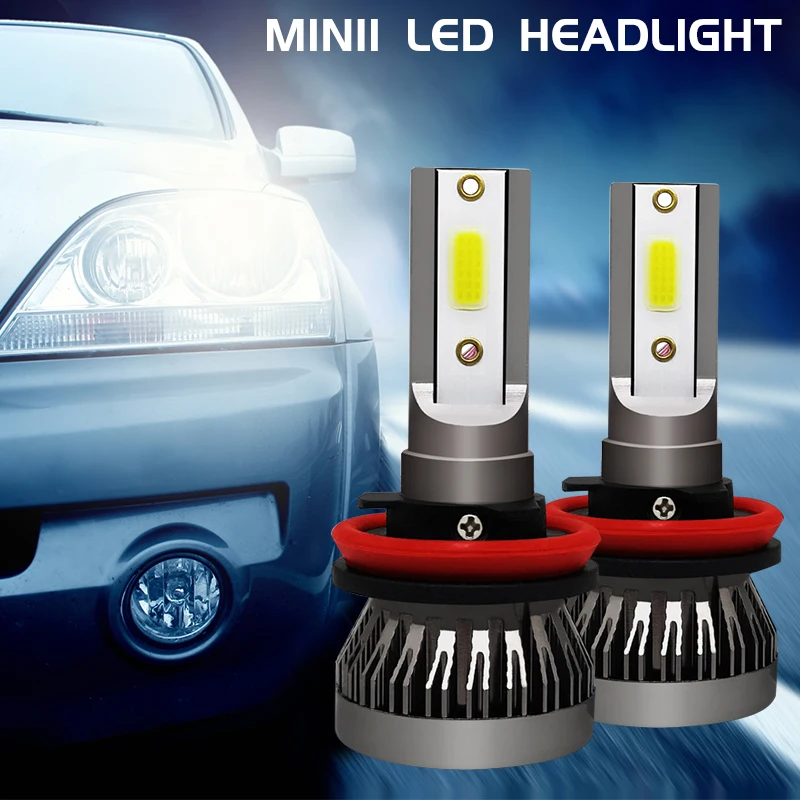 VicTsing Car Led Headlights Conversion Kits IP68 Waterproof H1 H4 HB2 9003 H7 H8H9H11 9005HB3H10 9006HB4 9012 LED Headlight (1)