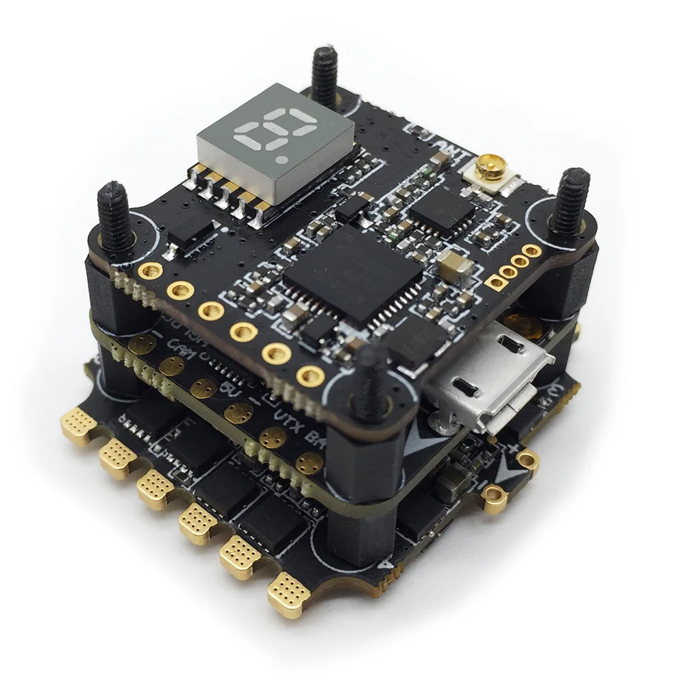 

XJB F428-TX20.V2 F4 Flight Controller OSD 4in1 28A Blheli_S ESC 5.8G FPV Transmitter for RC Quadcopter Racing Drone Multicopter