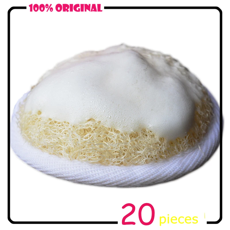 

20 pieces/Pack Loofah Bath Shower Sponge Body Scrubber Hotel products