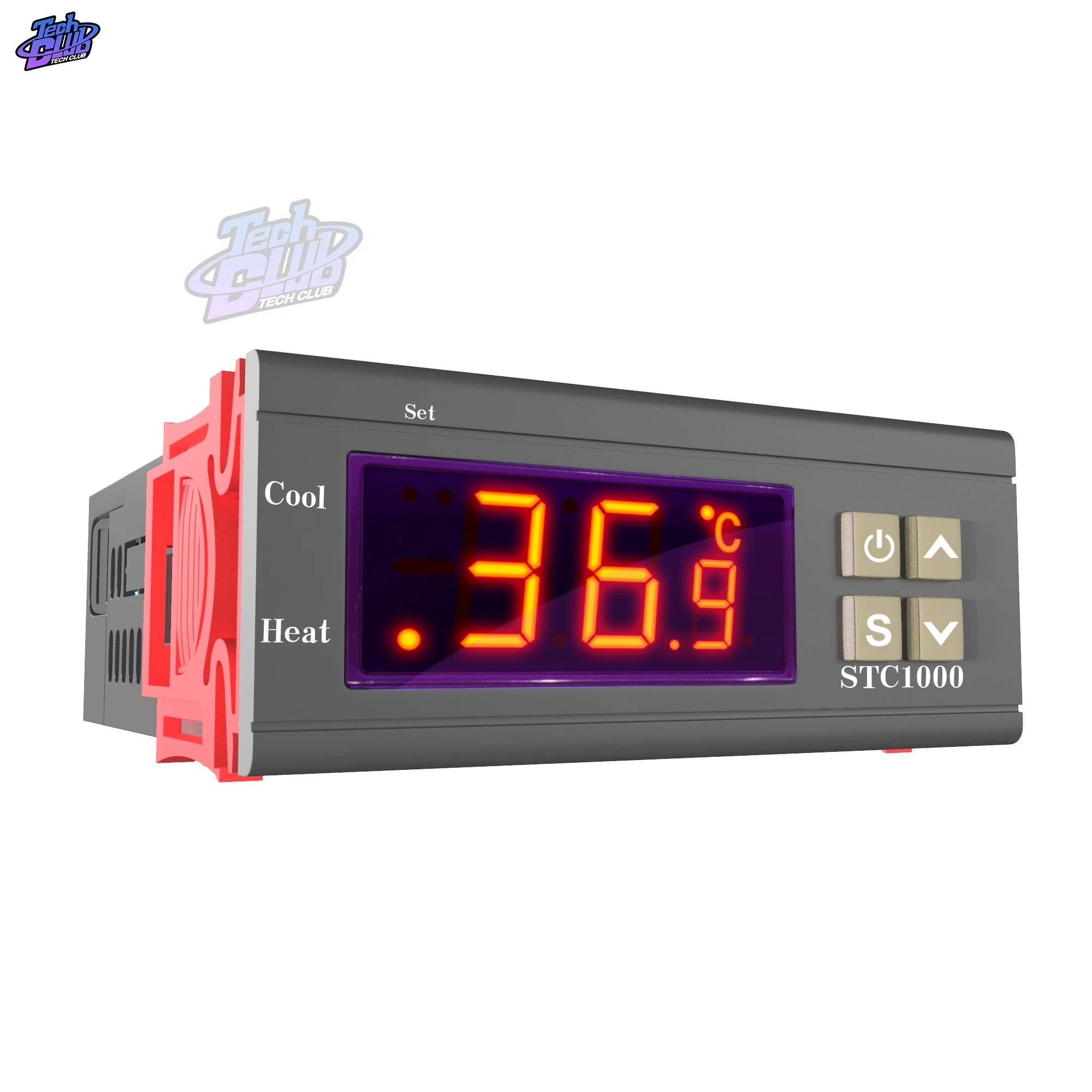 STC-1000 LCD Digital Thermostat Temperature Control Thermometer DC12V/24V/12-72V AC110-220V Thermo Controller With NTC Sensor