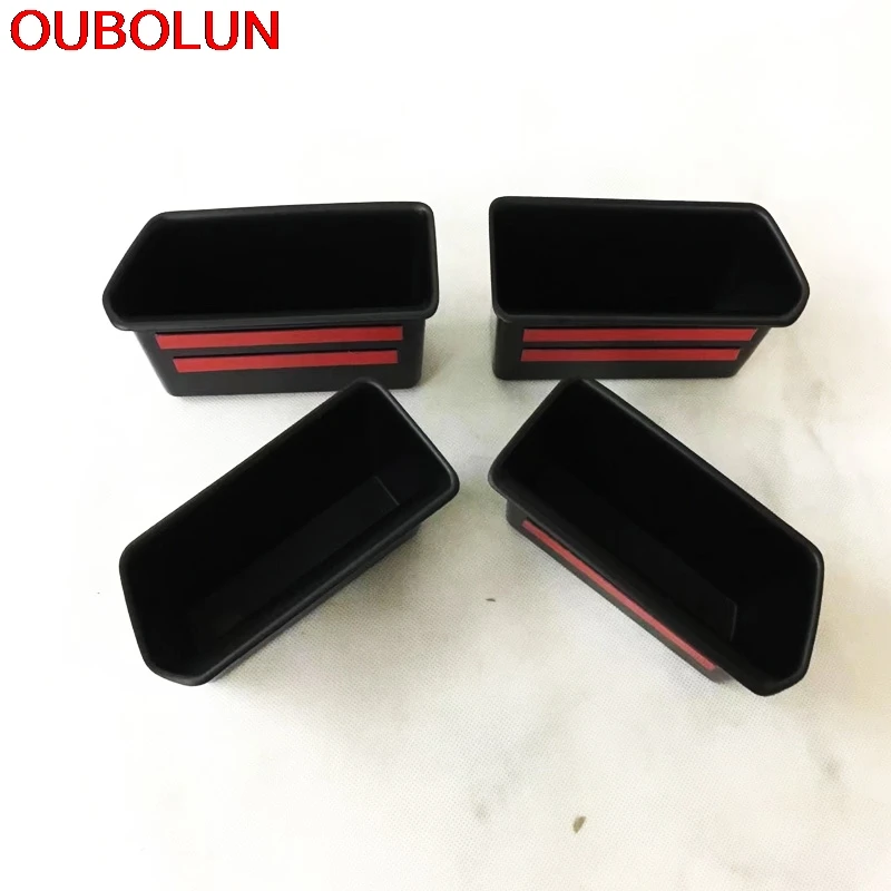 OUBOLUN 4 шт. для Volkswagen VW Atlas Teramont 2017 2018 пластиковые аксессуары интерьера держатель