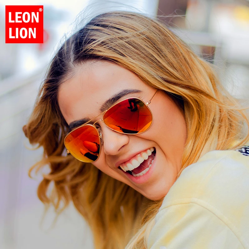 LeonLion 2019 Модные солнцезащитные очки для женщин/мужчин дизайнерская обувь модных