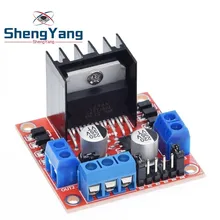 ShengYang-controlador de Motor paso a paso, módulo de placa Dual H Bridge DC L298N, 1 Uds.