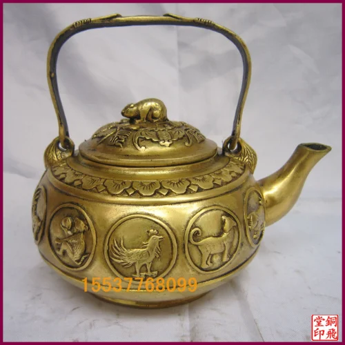 

Bronze crafts decoration copper pot lucky copper pot home supplies copper pot