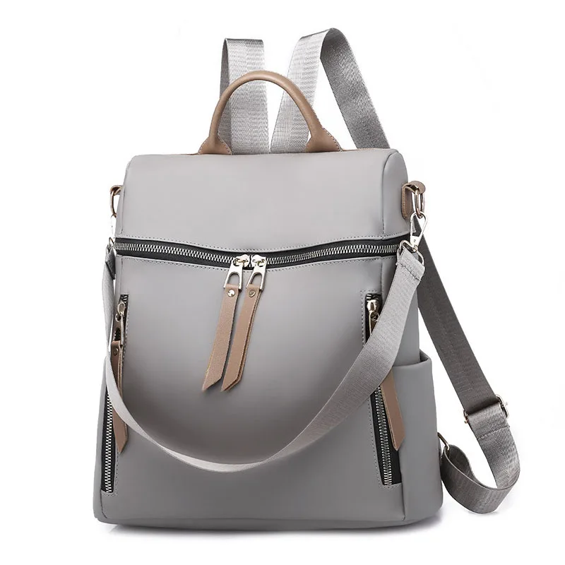 

Petrichor Multifunction Backpack Women Backpacks Female Travel Backpack Soft PU Leather School Shoulder Bags for Teenage Girls