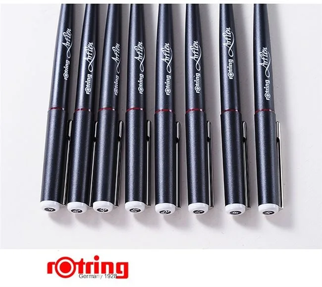 Rotring художественная ручка EF/F/M/B/1,1 мм/1,5 мм/1,9 мм/2,3 мм эскиз крюк линия ручка профессиональная ручка для рисования